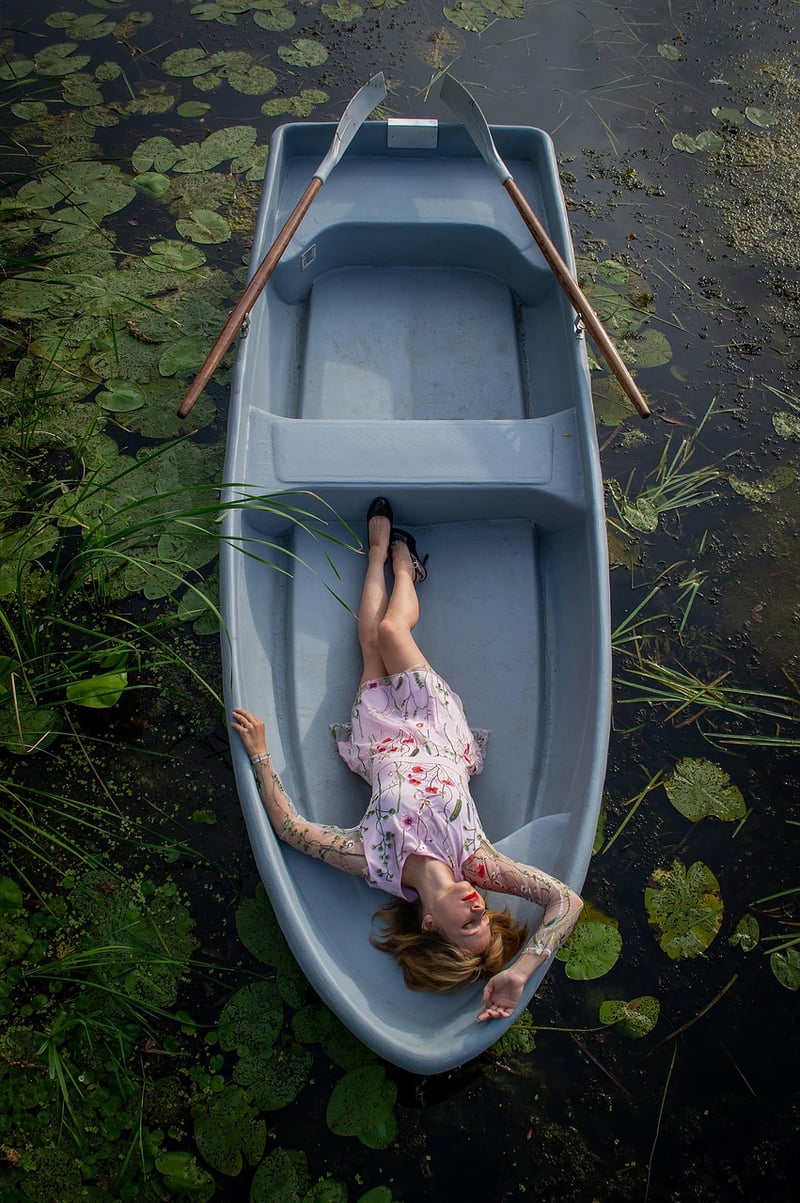 Girl enjoying nature